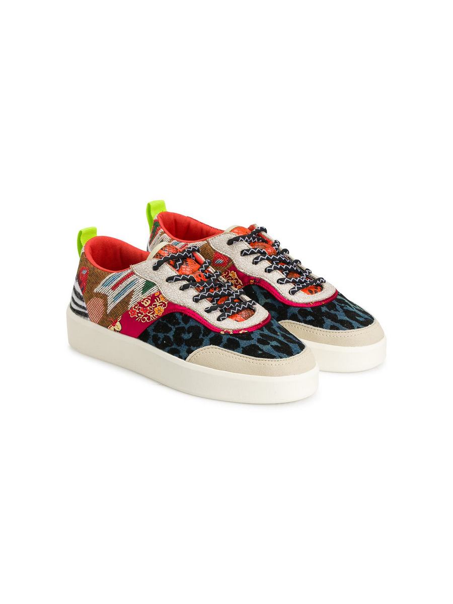 

Кеды женские Desigual 1403953 бежевые 39 EU, Бежевый, 001403953