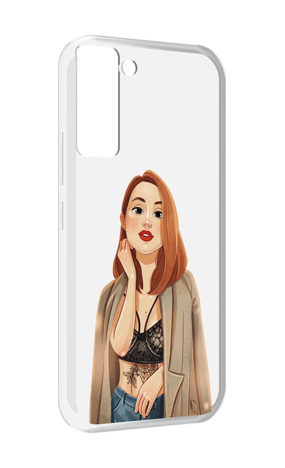 

Чехол MyPads девушка-в-кружевном-2 для Tecno Pop 5 LTE / Pop 5 Pro, Прозрачный, Tocco