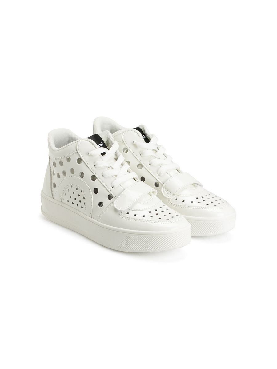 

Кеды женские Desigual 1403955 белые 38 EU, Белый, 001403955