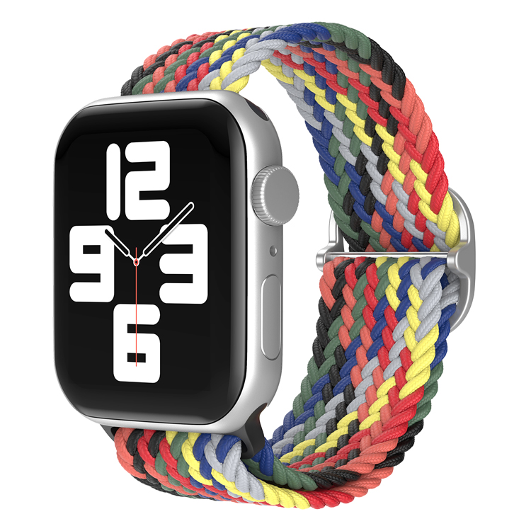 

Ремешок для Apple Watch 1-9/SE/ULTRA (42/44/45/49 мм), разноцветный, Apple Watch 1-9 / SE / ULTRA (42/44/45/49 мм), регулируемый по длине