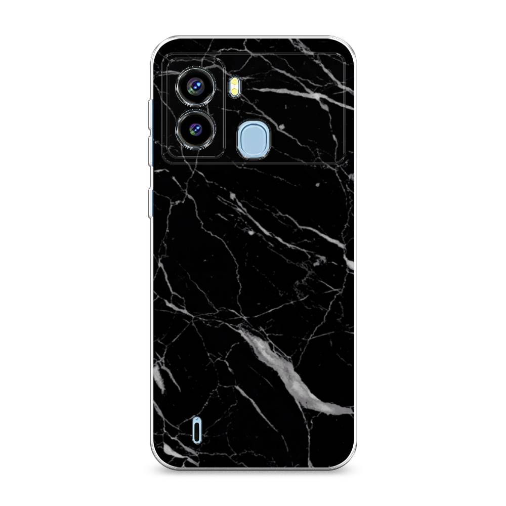 

Чехол Awog на Tecno Pop 6 "Черный минерал", 302050-3