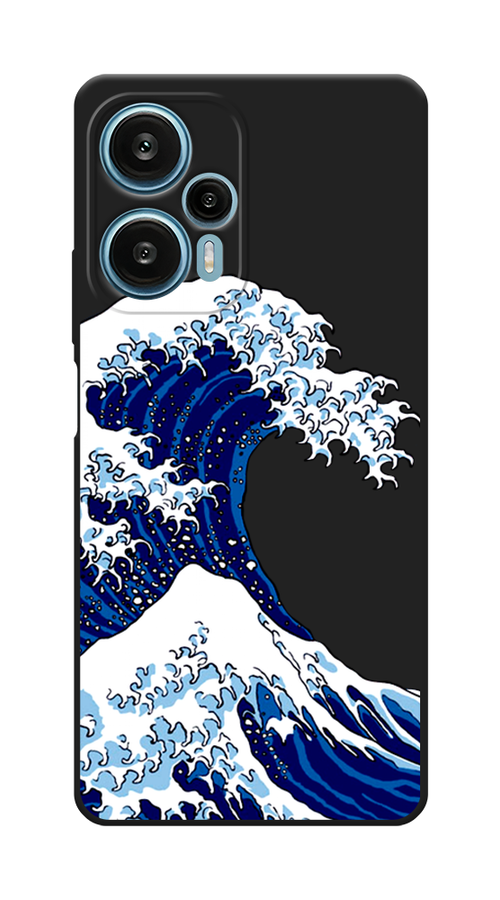 

Чехол Awog на Xiaomi Redmi Note 12 Turbo "Волна в Канагаве", Синий;белый, 318452-1