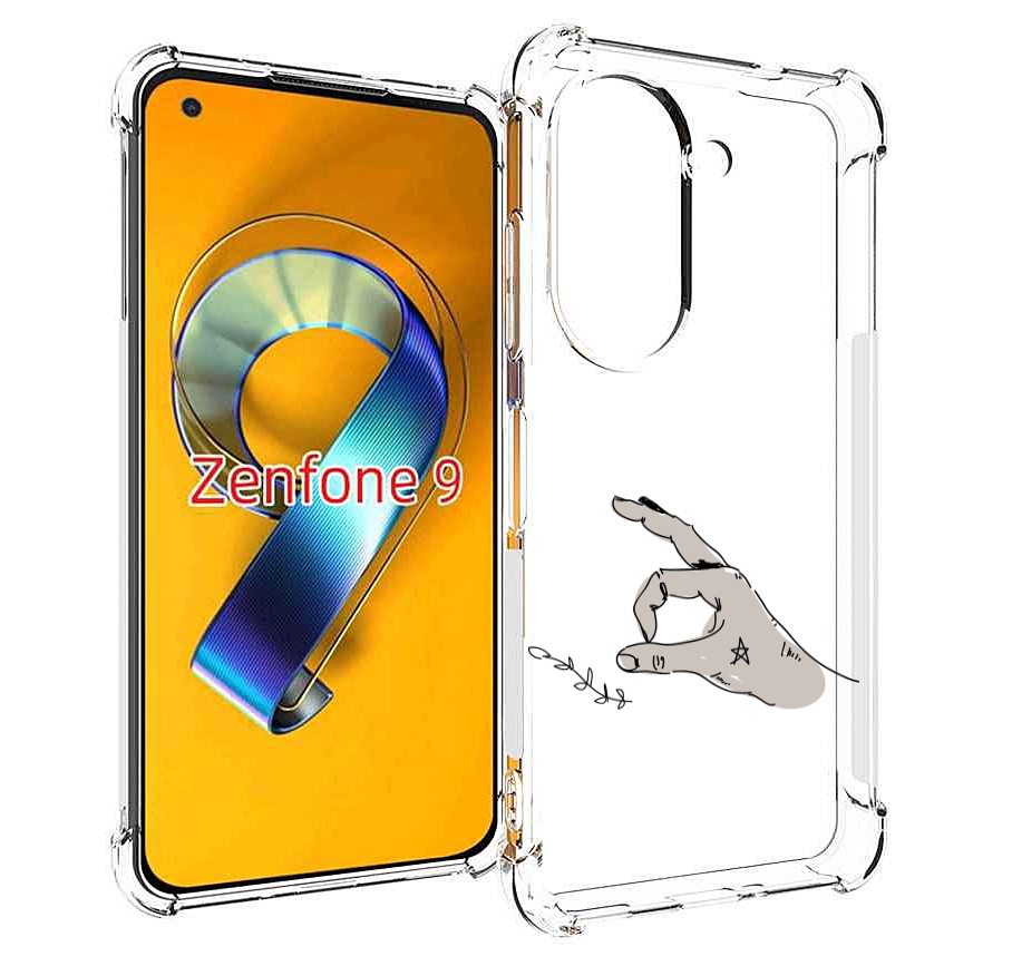 

Чехол MyPads кольцо для Asus Zenfone 9 (AI2202), Прозрачный, Tocco