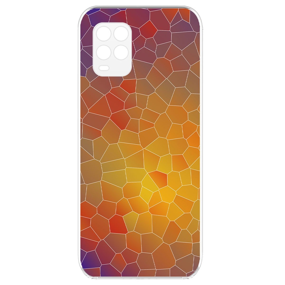 

Чехол-накладка Krutoff Clear Case Витраж 1 для Xiaomi Mi 10 Lite