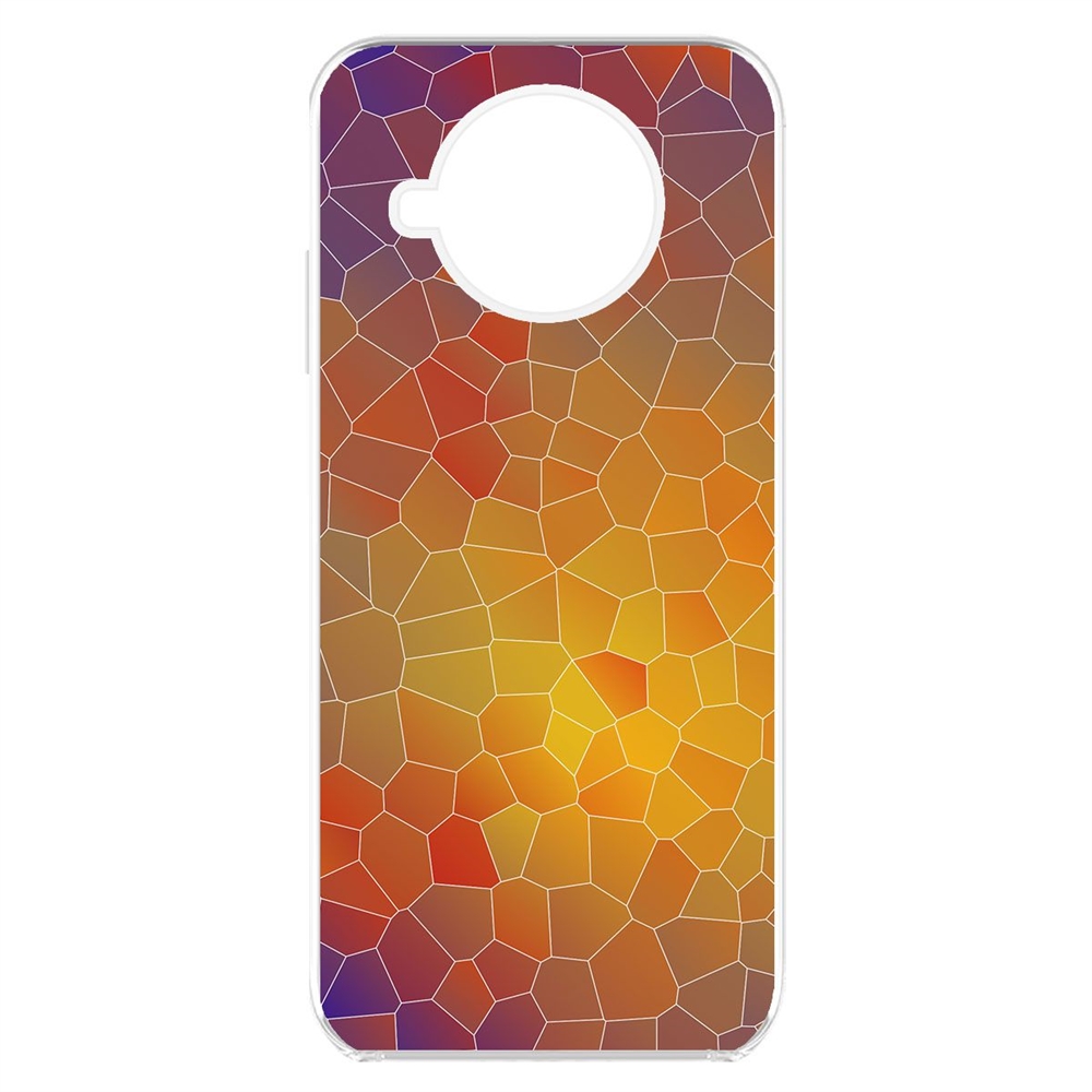 

Чехол-накладка Krutoff Clear Case Витраж 1 для Xiaomi Mi 10T Lite