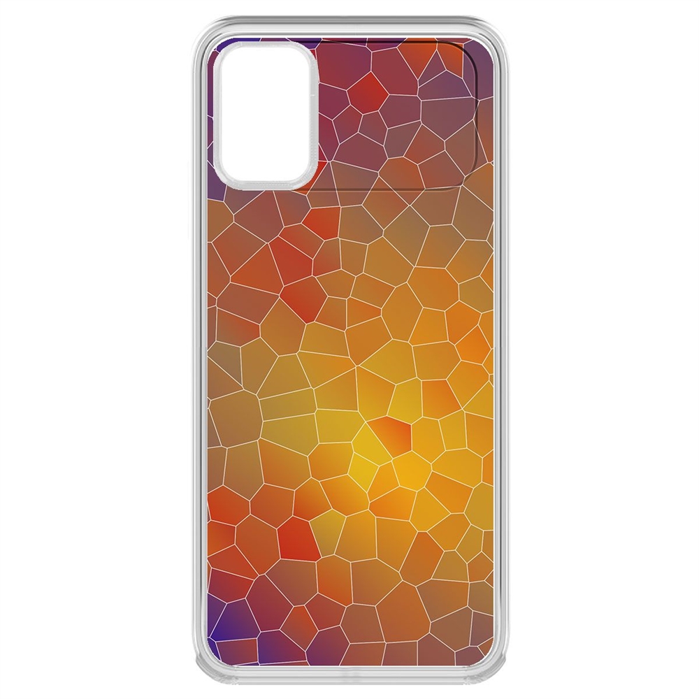 

Чехол-накладка Krutoff Clear Case Витраж 1 для Xiaomi POCO M3, Прозрачный