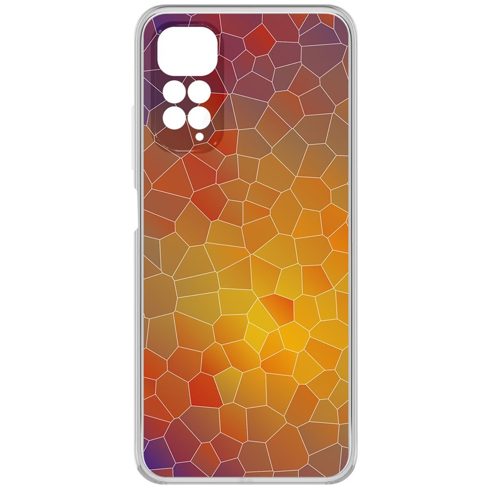 

Чехол-накладка Krutoff Clear Case Витраж 1 для Xiaomi POCO M4 Pro, Прозрачный