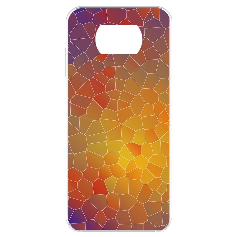 

Чехол-накладка Krutoff Clear Case Витраж 1 для Xiaomi POCO X3 NFC, Прозрачный