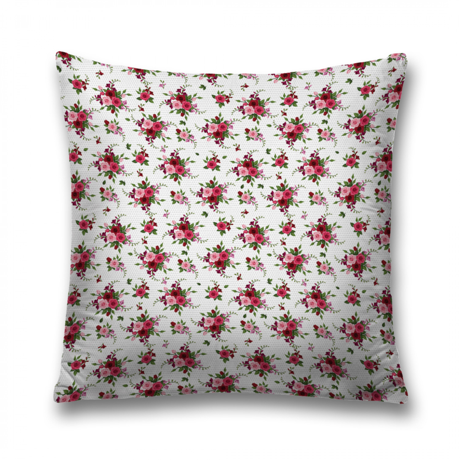 

Наволочка декоративная JoyArty "Разнообразие роз" на молнии, 45x45 см, Белый, Разнообразие роз