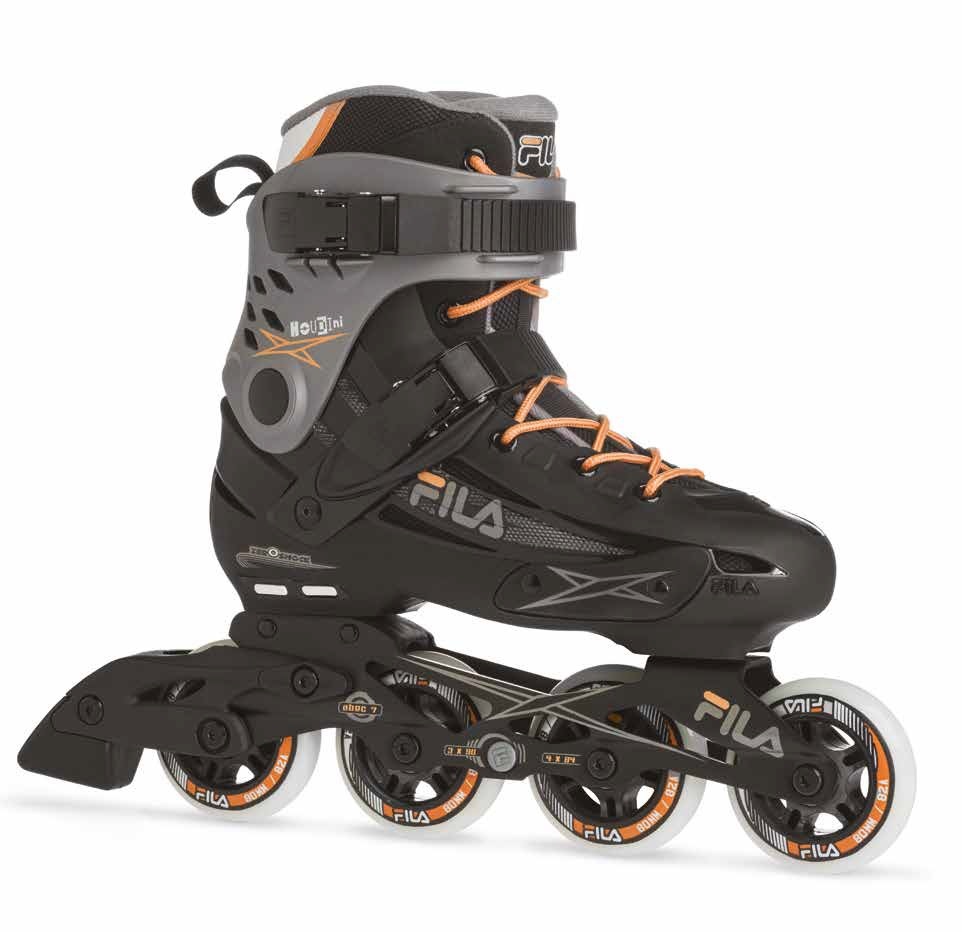 

Коньки роликовые FILA MADAME HOUDINI, black/grey/salmon, UK 5,5, MADAME HOUDINI