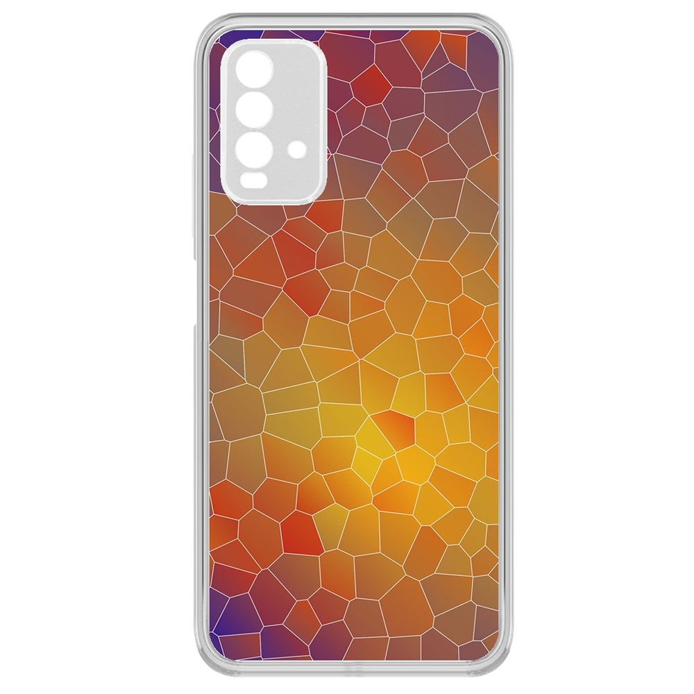 

Чехол-накладка Krutoff Clear Case Витраж 1 для Xiaomi Redmi 9T, Прозрачный