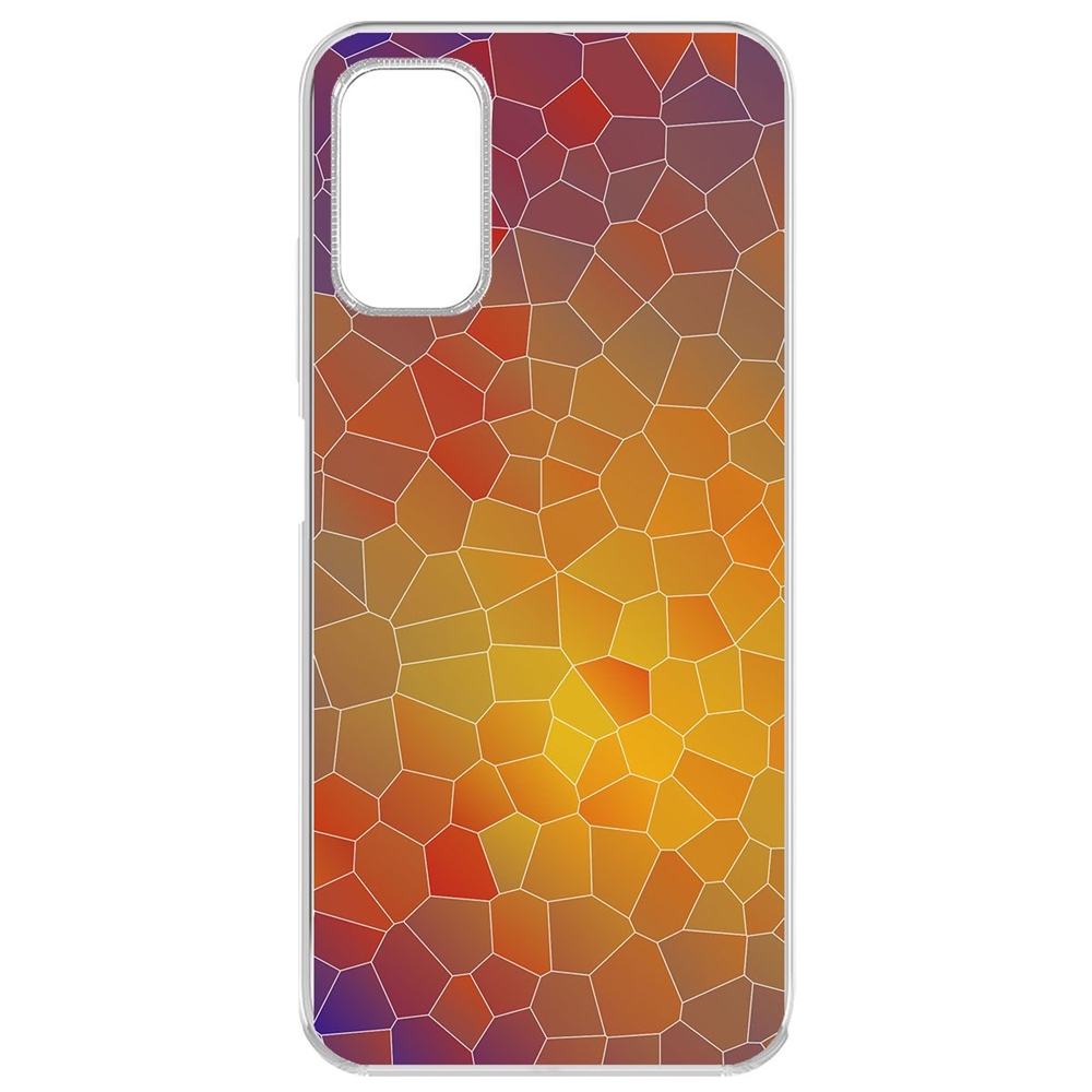 Чехол-накладка Krutoff Clear Case Витраж 1 для Xiaomi Redmi Note 10T/ Poco M3 Pro
