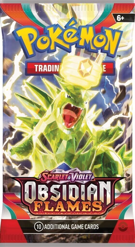 

Набор карт для игры Pokemon TCG Obsidian Flames Booster, MKW715465
