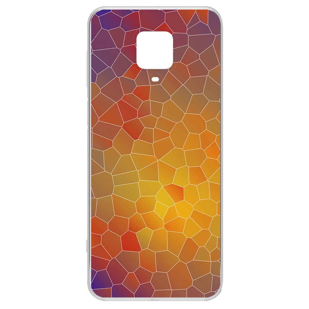 

Чехол-накладка Krutoff Clear Case Витраж 1 для Xiaomi Redmi Note 9 Pro/Note 9S