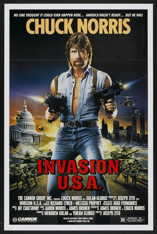 

Постер к фильму "Вторжение в США" (Invasion U.S.A.) A2