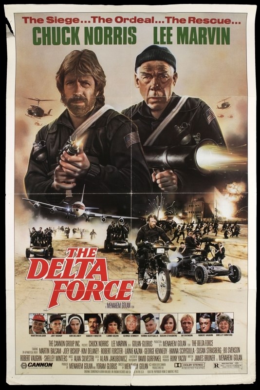 

Постер к фильму "Отряд «Дельта»" (The Delta Force) 50x70 см