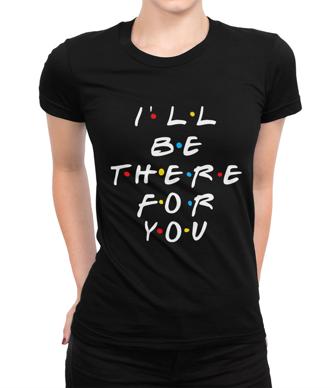 

Футболка женская Dream Shirts Друзья черная 2XL, Черный, Друзья