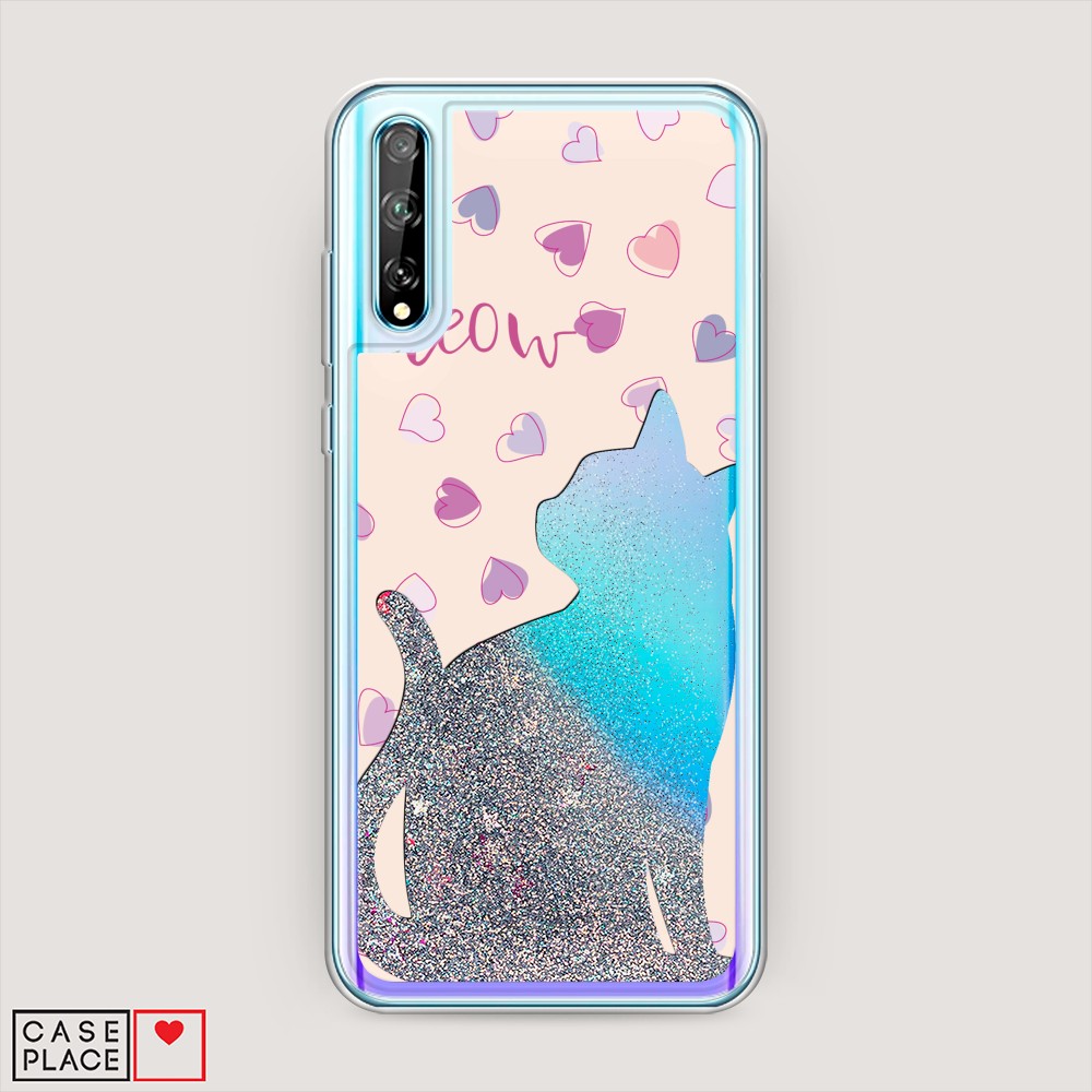 

Чехол Awog на Huawei Y8p/P Smart S "Прозрачный кот", Разноцветный, 6103491-1
