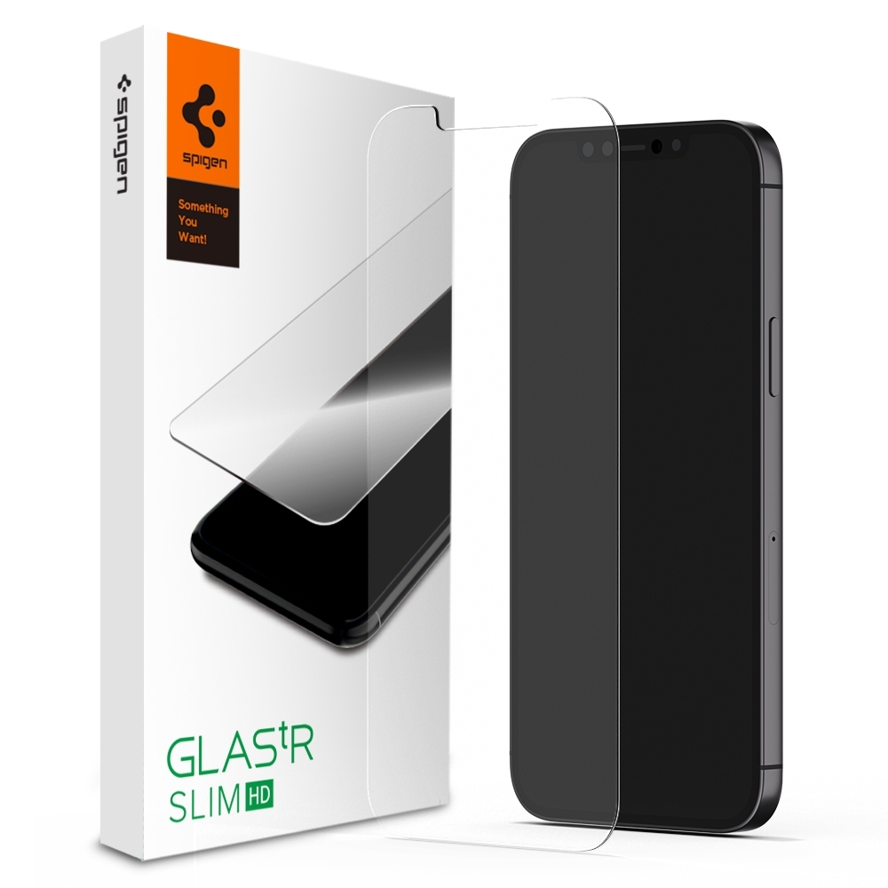 

Защитное стекло Spigen для iPhone 12 Mini - Glas.tR HD - Прозрачный - 1 шт - AGL01533