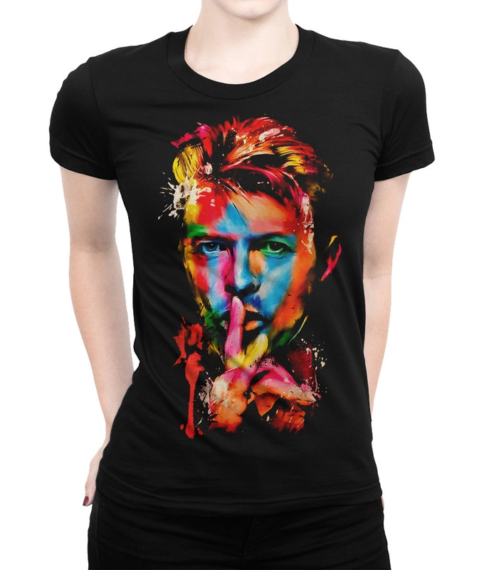 

Футболка женская Dream Shirts Дэвид Боуи черная XS, Черный, Дэвид Боуи