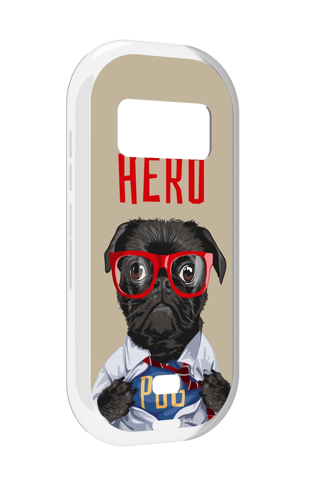 

Чехол MyPads Герой-PUG для UleFone Armor 15, Прозрачный, Tocco