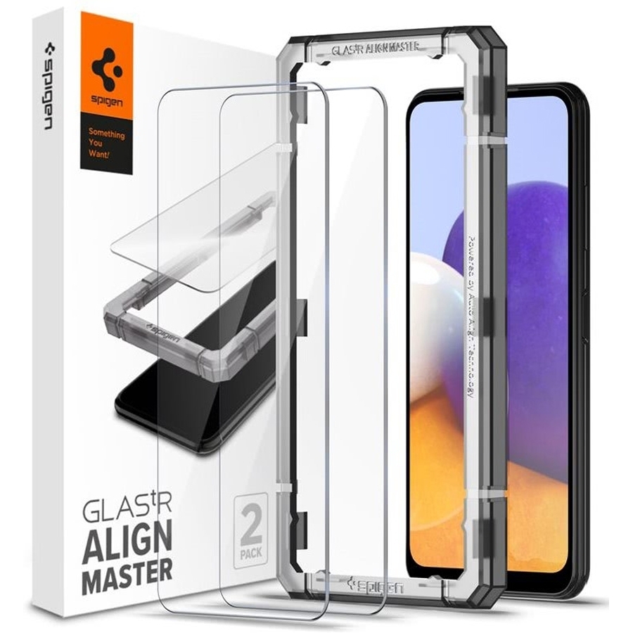 

Защитное стекло Spigen для Galaxy A22 5G - Align Master - 2 шт - Прозрачный - AGL03011