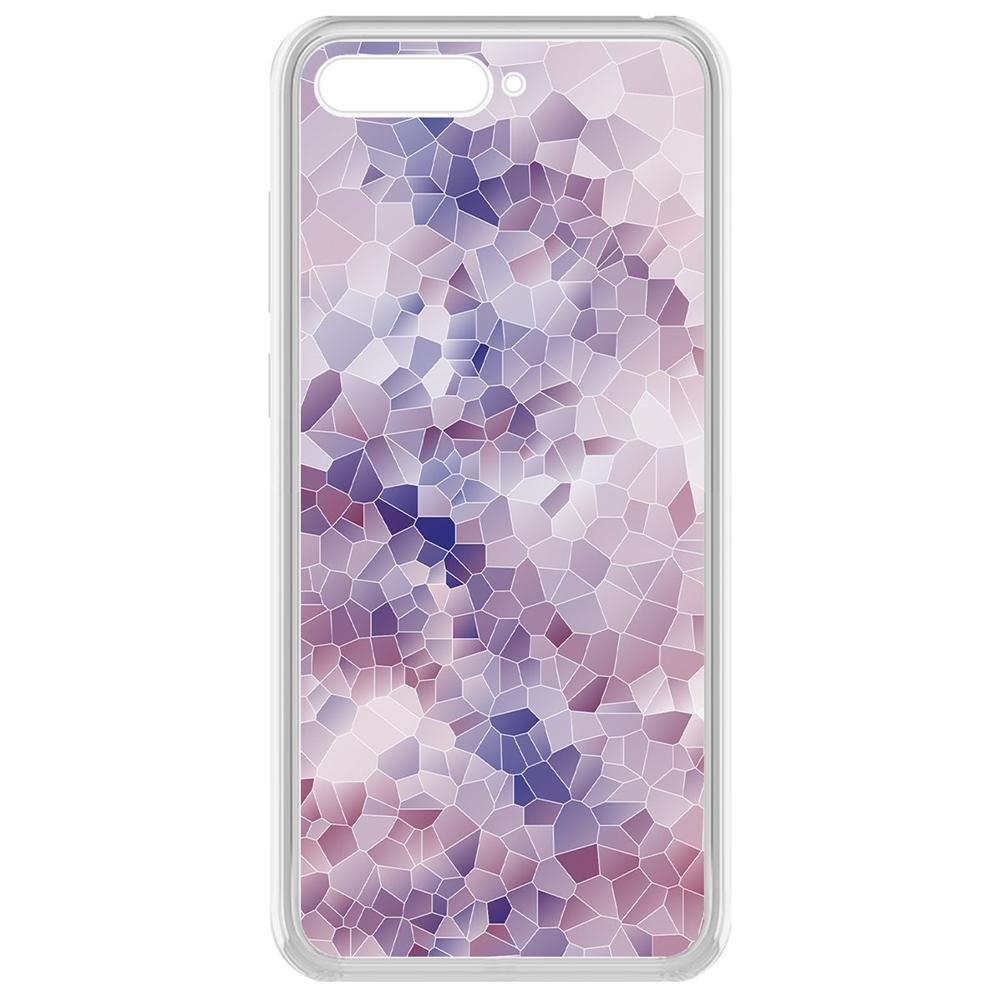 

Чехол-накладка Krutoff Clear Case Витраж 2 для Huawei Y6 (2018)