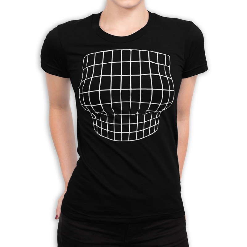 

Футболка женская Dream Shirts Иллюзия Груди черная XS, Черный, Иллюзия Груди