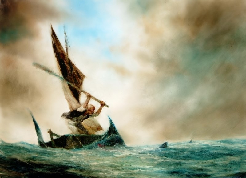 

Постер к мультфильму "Старик и море" (The Old Man and the Sea) A2