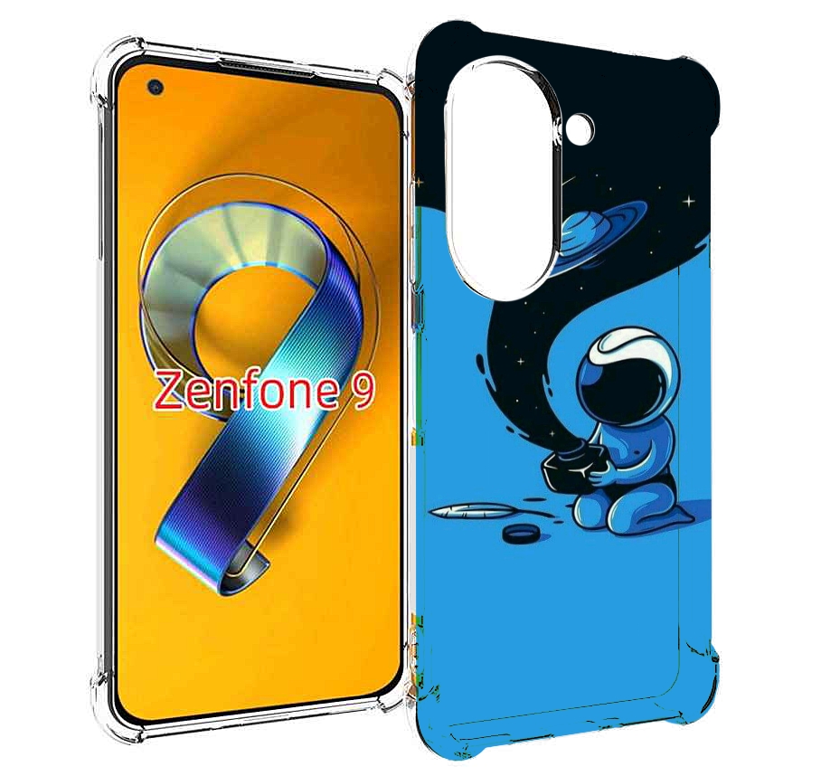 

Чехол MyPads космос из черной краски для Asus Zenfone 9 (AI2202), Прозрачный, Tocco