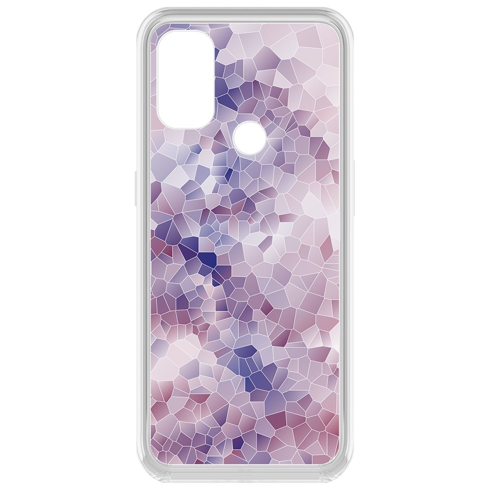 

Чехол-накладка Krutoff Clear Case Витраж 2 для OnePlus Nord N100, Прозрачный