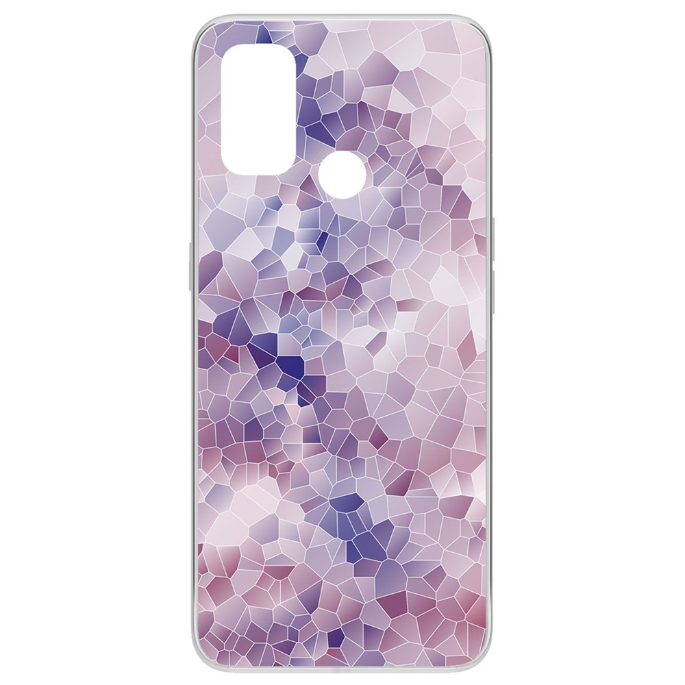 

Чехол-накладка Krutoff Clear Case Витраж 2 для OPPO A53 (2020)/A33 (2020), Прозрачный