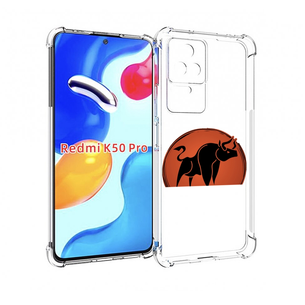 

Чехол MyPads Бык-2 для Xiaomi Redmi K50/K50 Pro, Прозрачный, Tocco