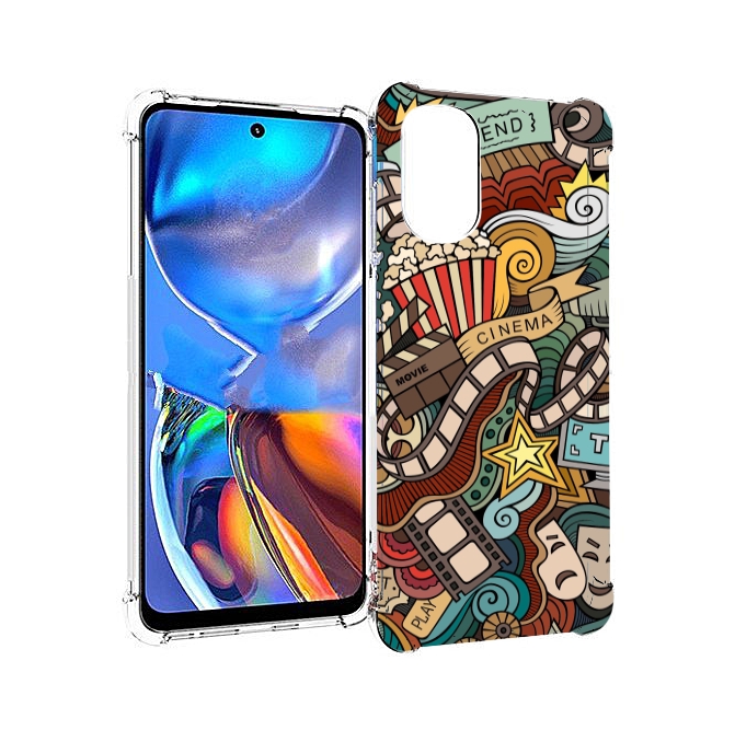 

Чехол MyPads любимое кино для Motorola Moto E32, Прозрачный, Tocco