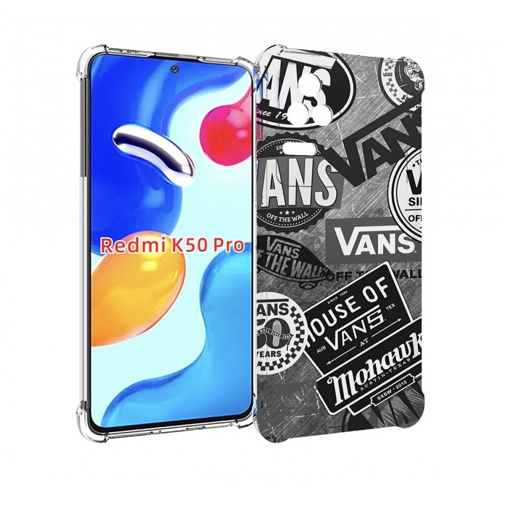 

Чехол MyPads Ванс-постер для Xiaomi Redmi K50/K50 Pro, Прозрачный, Tocco