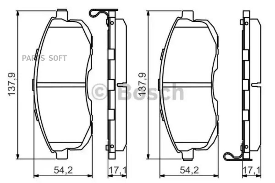 

Колодки тормозные дисковые NISSAN: TEANA II 08-