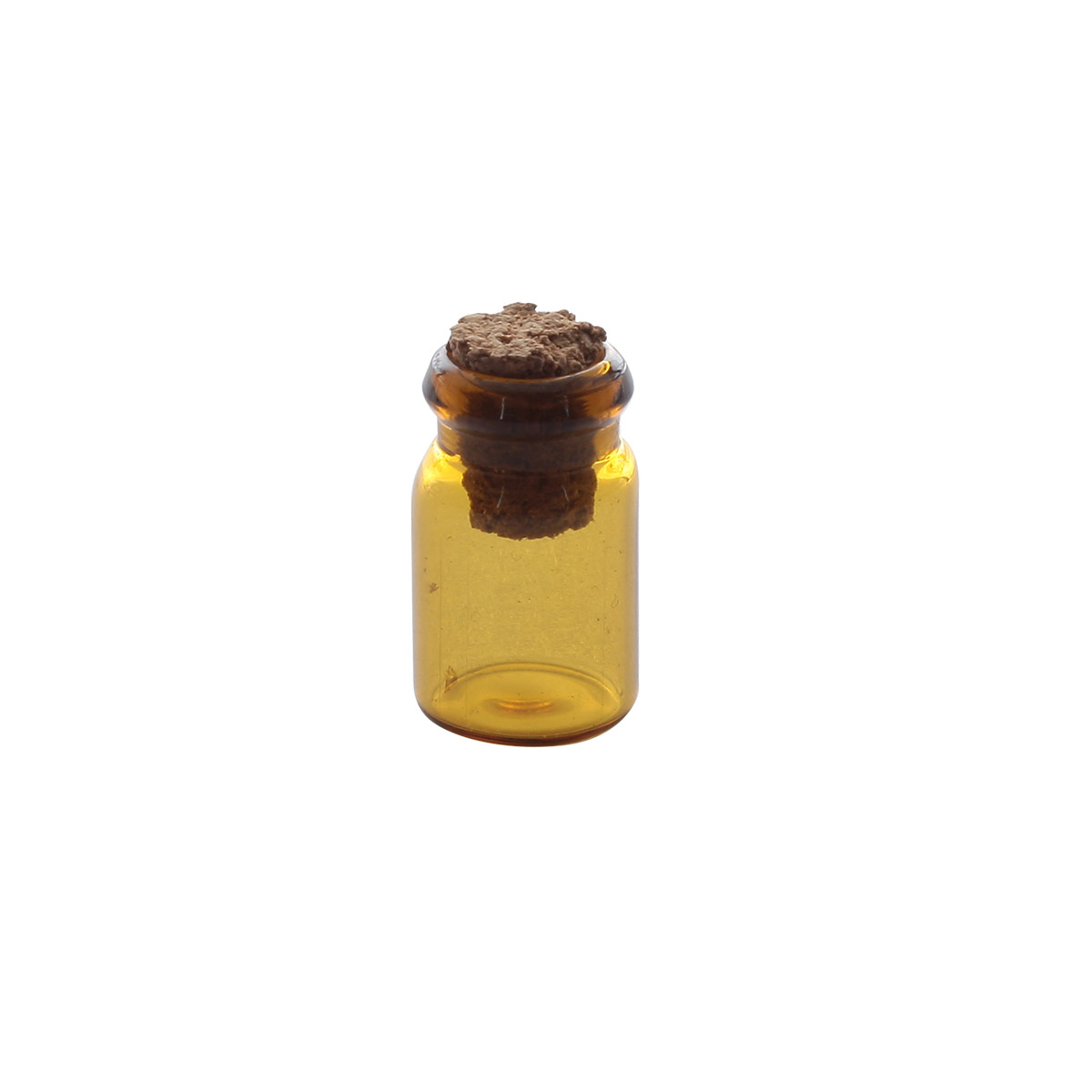 

Стеклянная бутылочка с пробкой Astra&Craft AR275, 1*1,8 см, 4 шт, Коричневый