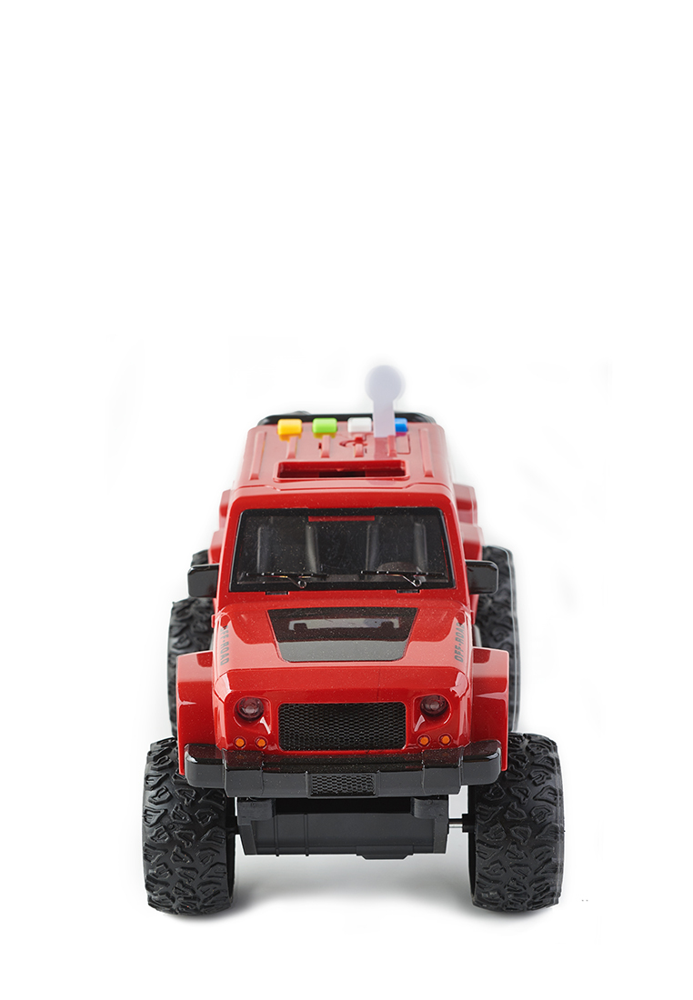 Машинка XRACE BF1664586 6-и колёсная инерционная красная
