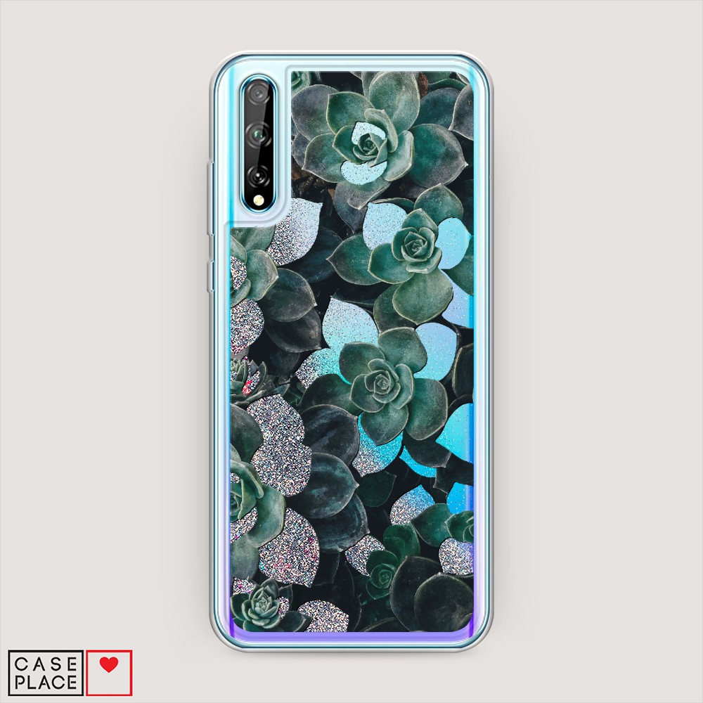 

Чехол Awog на Huawei Y8p/P Smart S "Сукуленты цветные", Разноцветный, 6103491-1