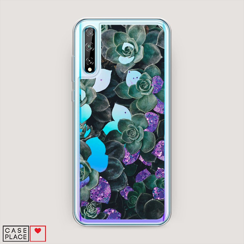 

Чехол Awog на Huawei Y8p/P Smart S "Сукуленты цветные", Разноцветный, 6103492-1