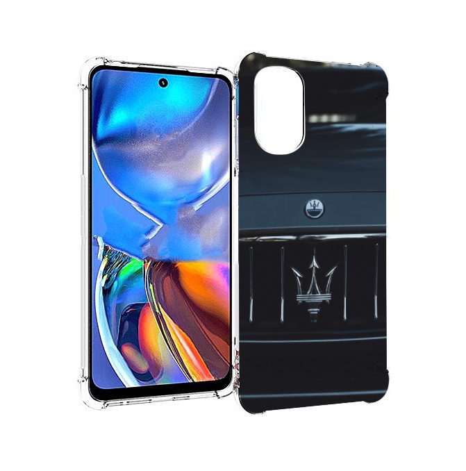 

Чехол MyPads мазерати maserati 2 для Motorola Moto E32, Прозрачный, Tocco