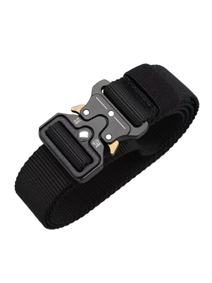 Ремень мужской Торговая федерация SB0702 черный, 125 см