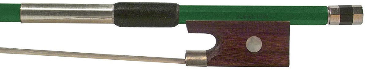 Anton Breton Ab-110gn Brazilwood Student Violin Bow 1/4 Green смычок для скрипки, круглая