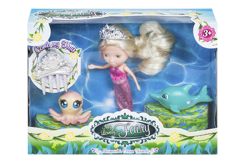 

Куколка My lovely fairy с набором 10423