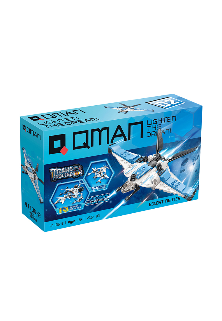 

Конструктор QMAN Trans-collector Escort fighter C411