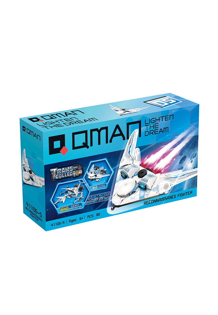 

Конструктор QMAN Trans-collector Reconnaissance fighter C411