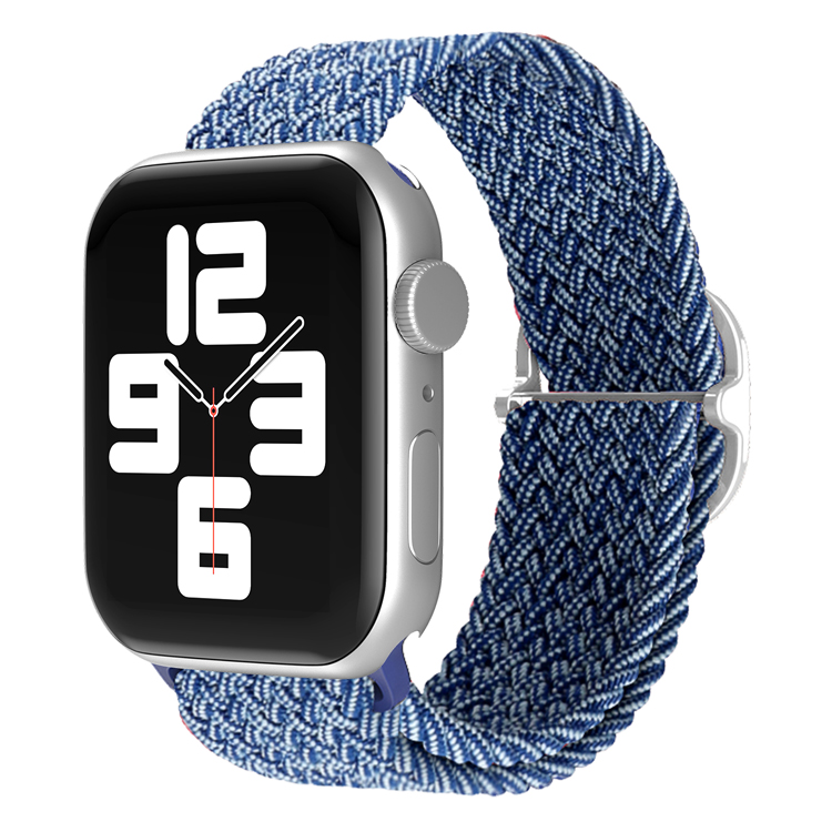 

Ремешок для Apple Watch 1-9/SE/ULTRA (42/44/45/49 мм), синий, Apple Watch 1-9 / SE / ULTRA (42/44/45/49 мм), регулируемый по длине
