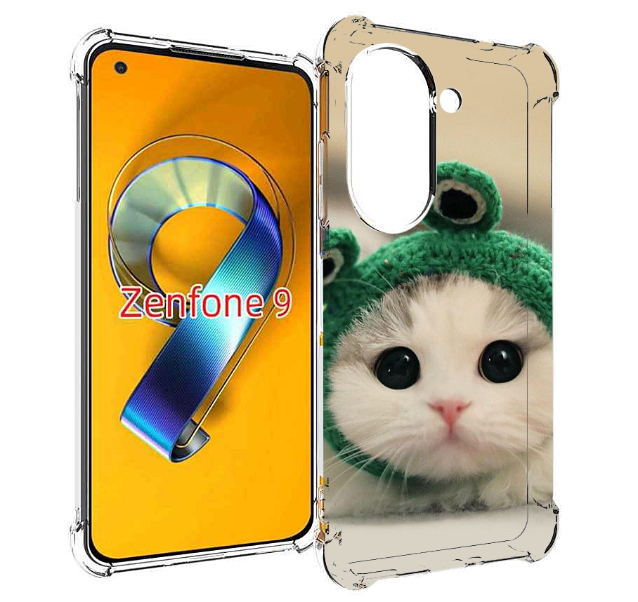 

Чехол MyPads кот-лягушка детский для Asus Zenfone 9 (AI2202), Прозрачный, Tocco