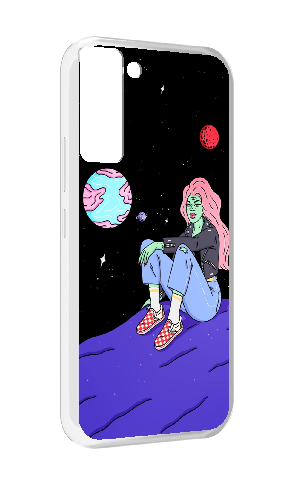 

Чехол MyPads девушка-на-луне-мультик для Tecno Pop 5 LTE / Pop 5 Pro, Прозрачный, Tocco