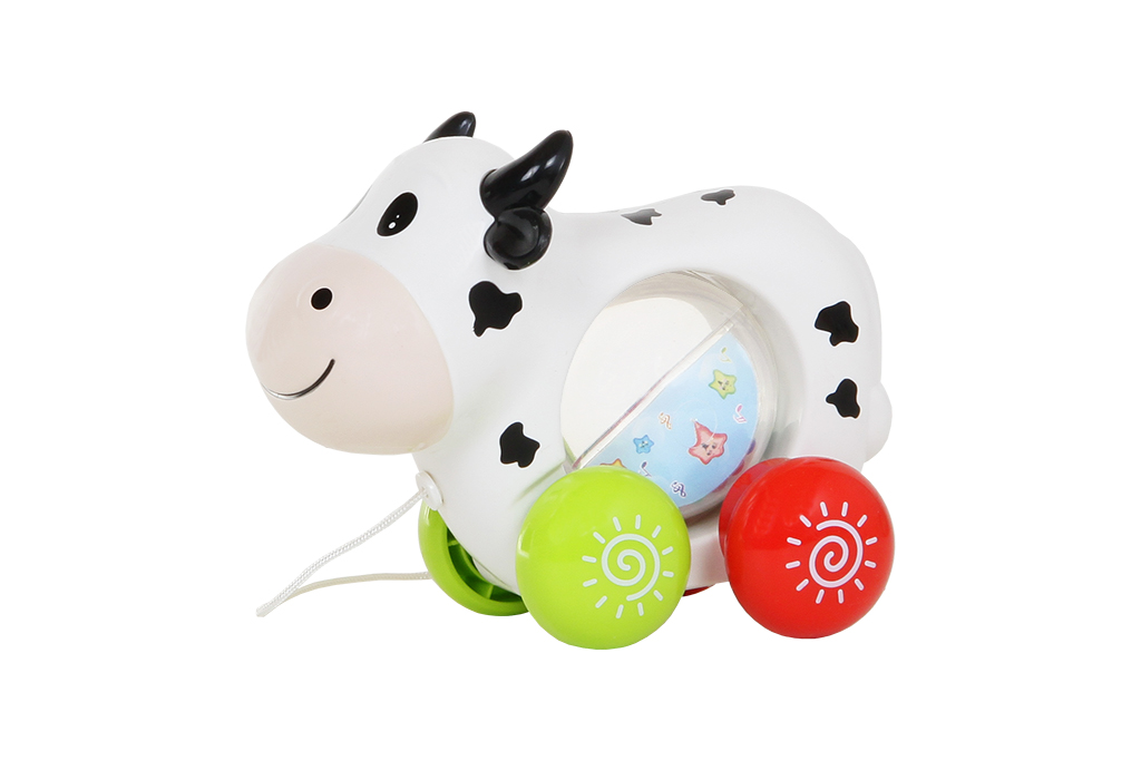 

Каталка на верёвочке S+S Toys Коровка FS-34495C/ED80012R